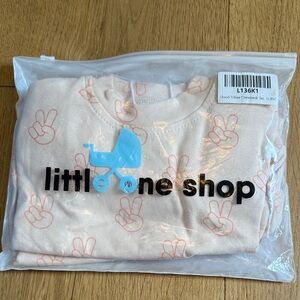Little One Shop Cream Kids Crewneck Set